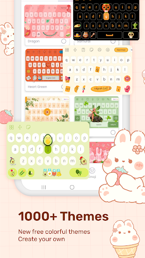 Screenshot Emoji Keyboard & Fonts: Zomj