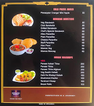 Surya Bar & Restaurant menu 1