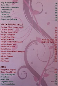 In Dish Multi Cuisine Restaurant menu 5