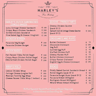 Harley's Fine Baking menu 2