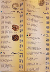 Ayesha Family Restaurant menu 1