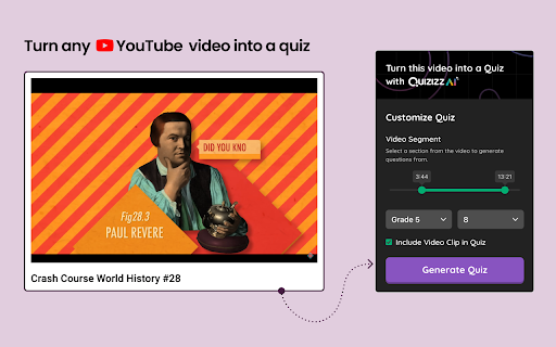 Quizizz AI: Turn Any Website into a Quiz