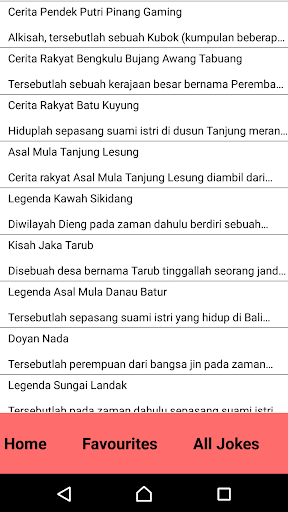 Dongeng Legenda Rakyat