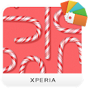 Herunterladen Xperia™ Candy Cane Theme Installieren Sie Neueste APK Downloader