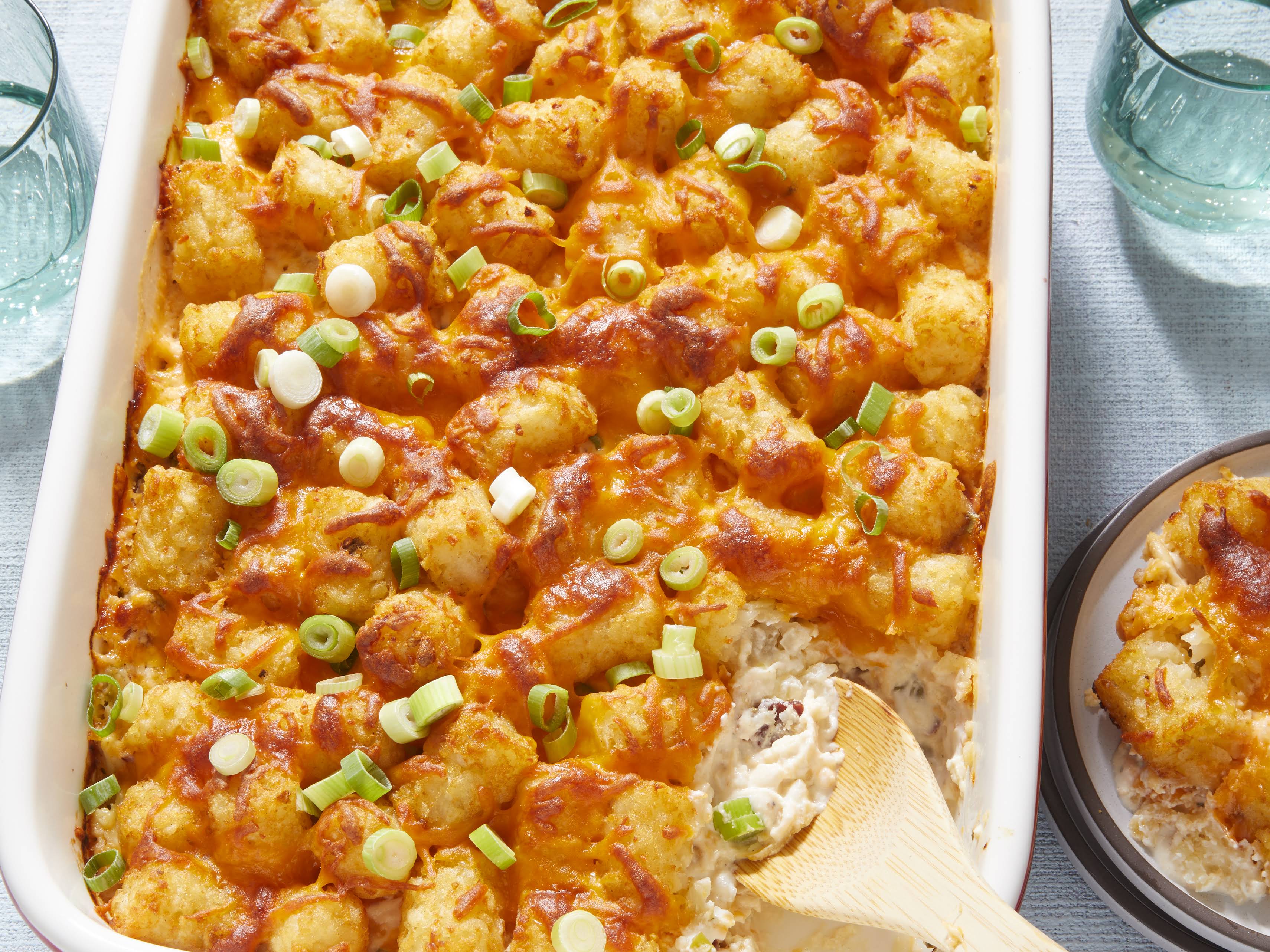 Easy Cheesy Tater Tot Casserole Recipe Suburban Simplicity