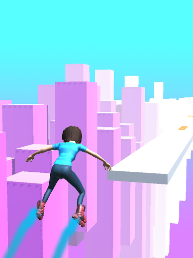 Sky Roller Skates Stunts - Extreme Parkour