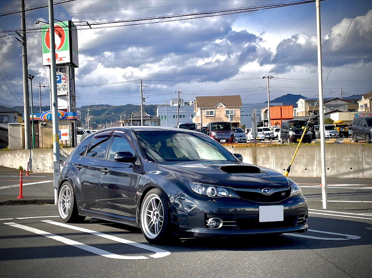 インプレッサ WRX STIのGRB・インプレッサWRXSTI・ENKEI・RPF1・降りてますに関するカスタム事例の投稿画像1枚目