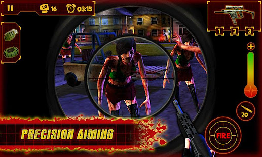 Zombie Sniper 3D‏ 1.7 APK + Mod (Unlimited money) إلى عن على ذكري المظهر