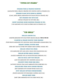 The Crab House menu 4