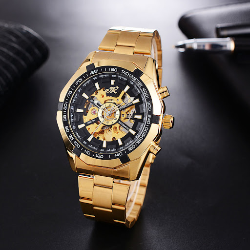 Title 2, Mens Watch Mens Mechanical Watch Steel Band F...