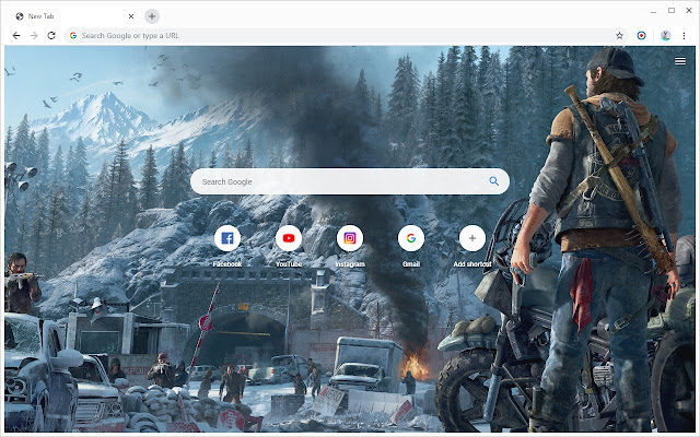 Days Gone Hintergrundbilder Neuer Tab