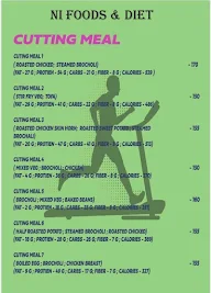 Ni Foods And Diet menu 1