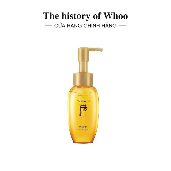 [Hb Gift] Dầu Tẩy Trang Đông Y Sạch Sâu Giữ Ẩm The History Of Whoo Gongjinhyang Cleansing Oil 50Ml