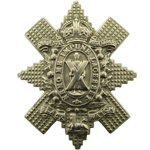 Peter  Loughan cap badge