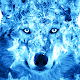 Ice Fire Wolf Wallpaper Download on Windows