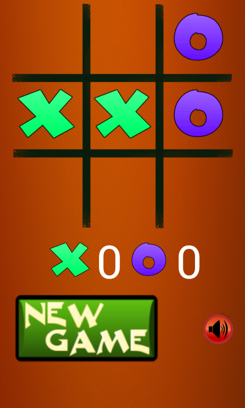 Tic Tac Toe Screen 1