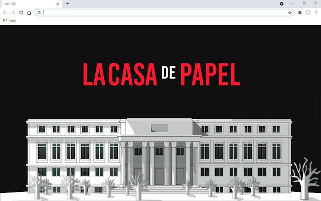 La Casa De Papel Wallpaper New Tab