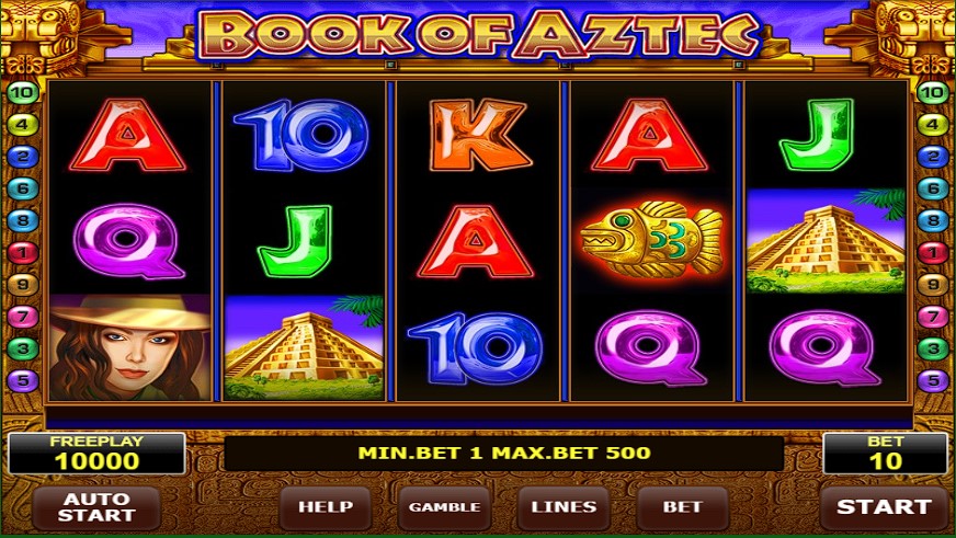 Play Book of Aztec Slot at Online Casino