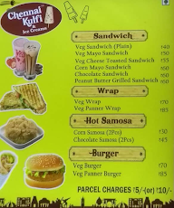 Kulfi Atti menu 1