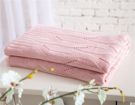 Title 5, Bamboo fiber knitted blanket, soft and breathab...
