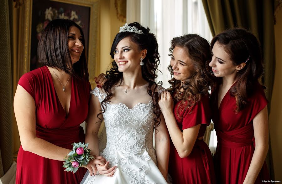 Wedding photographer Artem Arkadev (artemarkadev). Photo of 2 March 2018