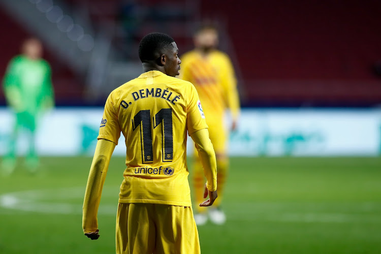 📷 Ousmane Dembélé reçoit le brassard et ... le met à l'envers