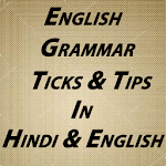 Cover Image of Descargar English Grammar Ticks and Tips in Hindi or English 1.0 APK