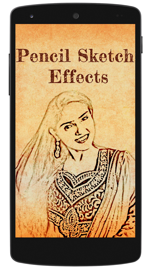 Android application Pencil Sketch Effects screenshort