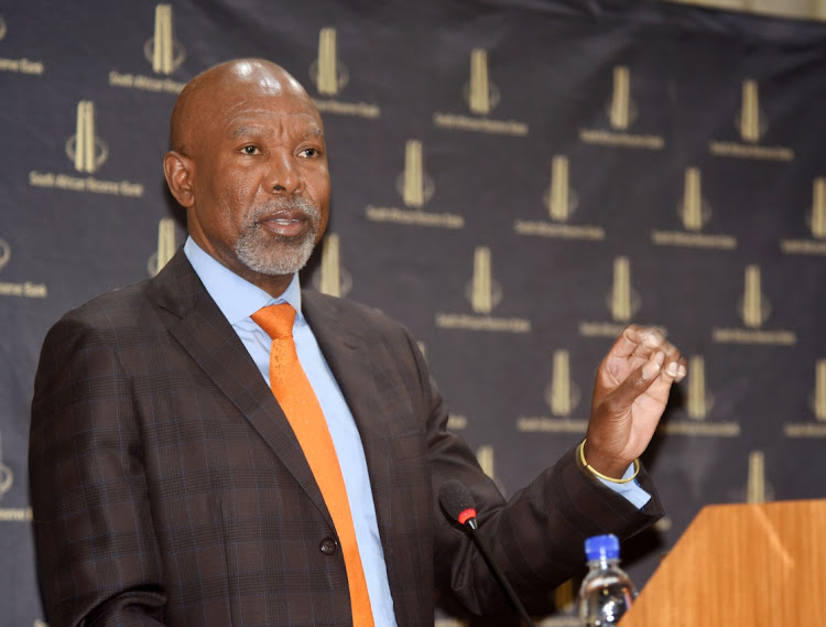 Reserve Bank Governor Lesetja Kganyago at the Reserve Bank head offices in Pretoria. Picture: FREDDY MAVUNDA