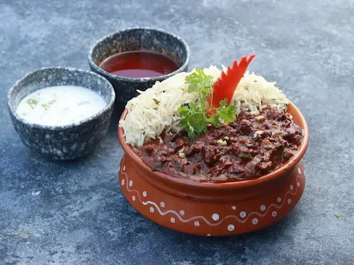 Ulavacharu Pulao (Boneless) Kheema