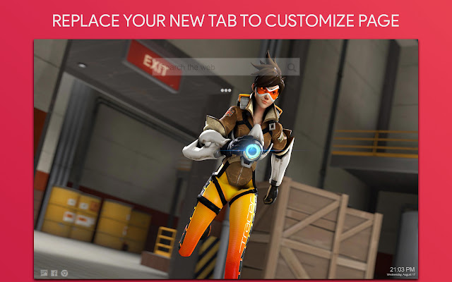 Tracer Wallpaper HD Custom New Tab