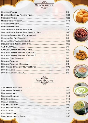 Foodway Family Restaurant menu 