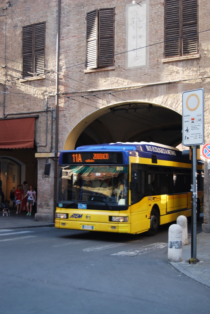 In centro senza inquinare... di nonno