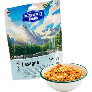 BackCountry Research Lasagna, Vegetarian: 2 Servings