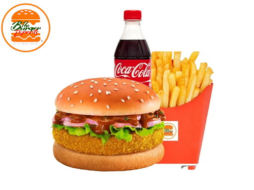 Cheese Fiery Deluxe Burger Meal