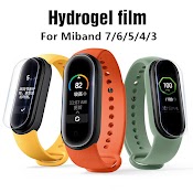 Miếng Dán Bảo Vệ Màn Hình Bằng Tpu Mềm 99D Hd Cho Xiaomi Mi Band 7/6/5/4