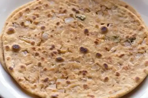 Onion Paratha [with Amul Butter]