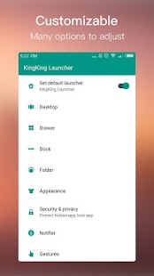 King launcher  banner