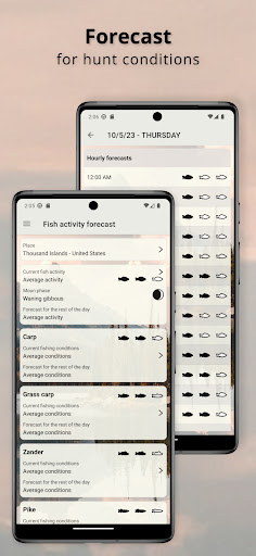 Screenshot When to Fish - Fishing App