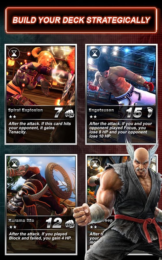 Tekken Card Tournament (CCG) - screenshot