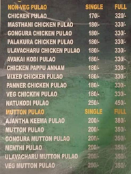 Mr. Pulao menu 2