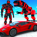 Cover Image of Tải xuống Dinosaur Car Robot Transform 2.2 APK