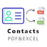 C2E - Contacts to Excel or PDF icon