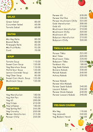 Sarathi Veg Restaurant menu 4