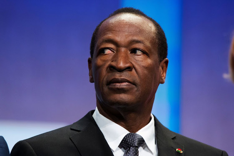 Former President of Burkina Faso, Blaise Compaore.