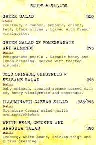 Cafe Illuminatii menu 5