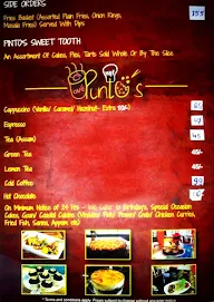 Pinto's Cafe menu 4