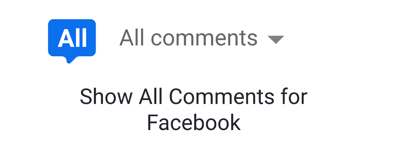 Show All Comments for Facebook™ Preview image 1