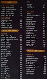 De Thaali menu 1