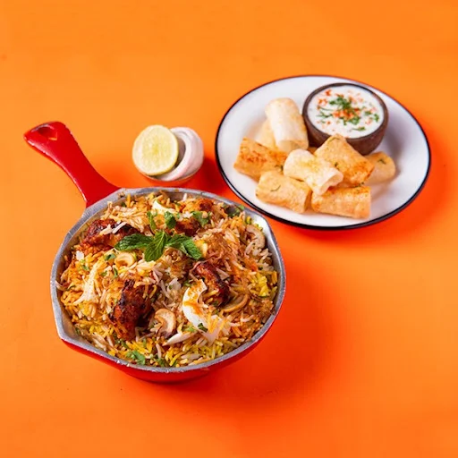 Butter Chicken Biryani